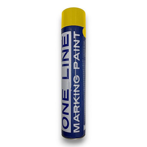 One Stop| One Line Marking Paint| Yellow| 750ml