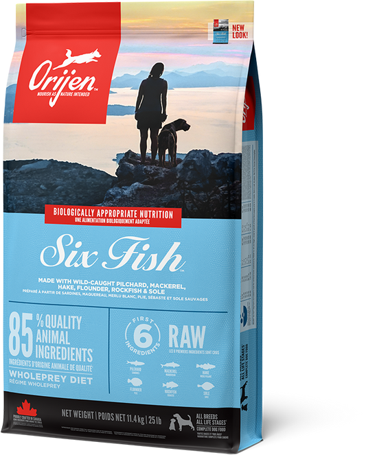 Orijen | Six Fish | All Breeds | All Ages | 11.4kg