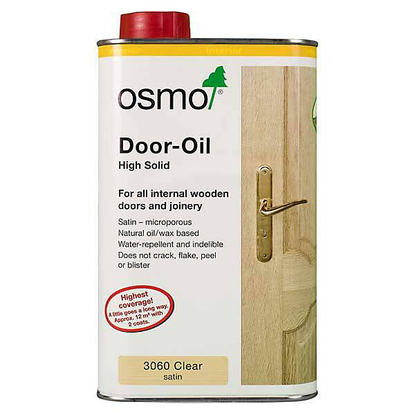 Osmo | Door-Oil High Solid | 3060 Clear Satin| 1000ml