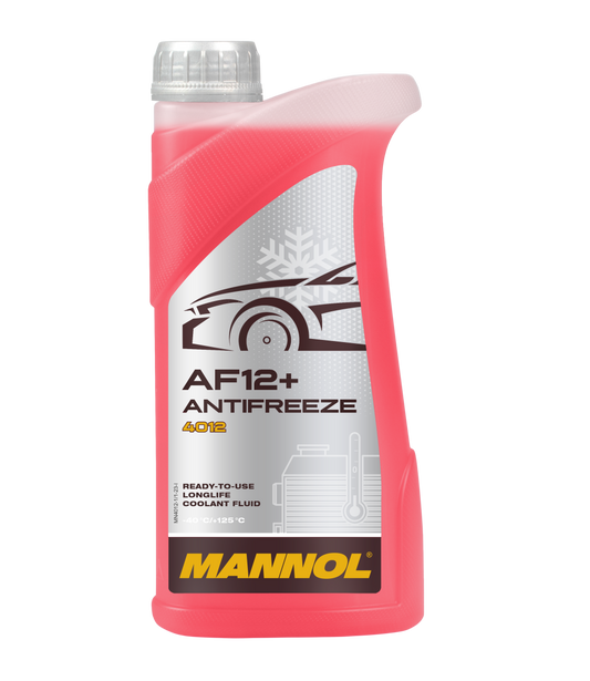 Mannol| AF12+ Antifreeze 4012 | 1L