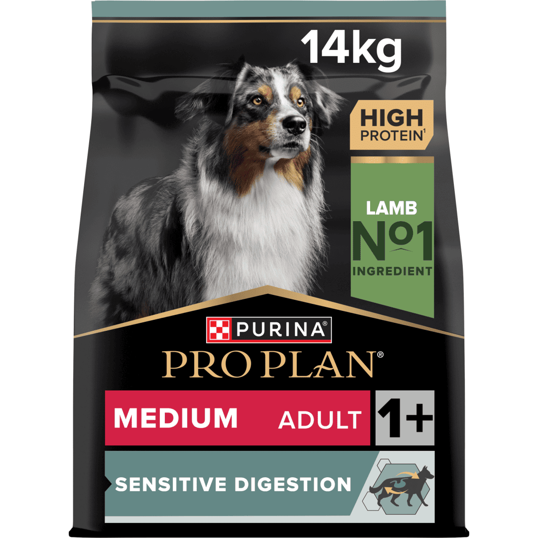Purina| Pro Plan- Medium Adult Dog- Sensitive Digestion- 14kg