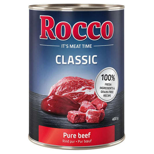 Rocco Classic Multibuy 6 X 400g - Pure Beef