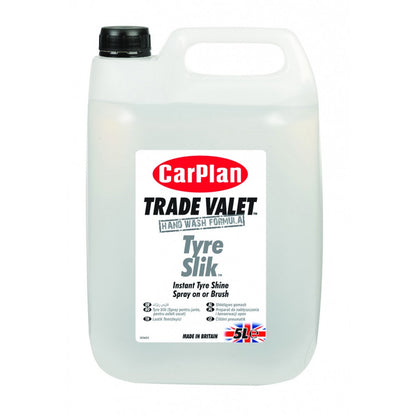 CarPlan| Trade Valet-Hand Wash Formula-Tyre Slik- 5L