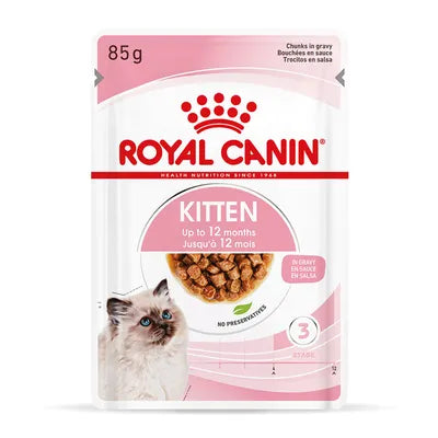 Royal Canin Kitten in Gravy - 48 x 85g