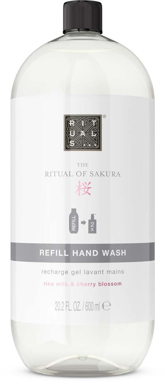 Rituals| Ritual of Sakura Hand Wash REFILL Bottle| 600ml