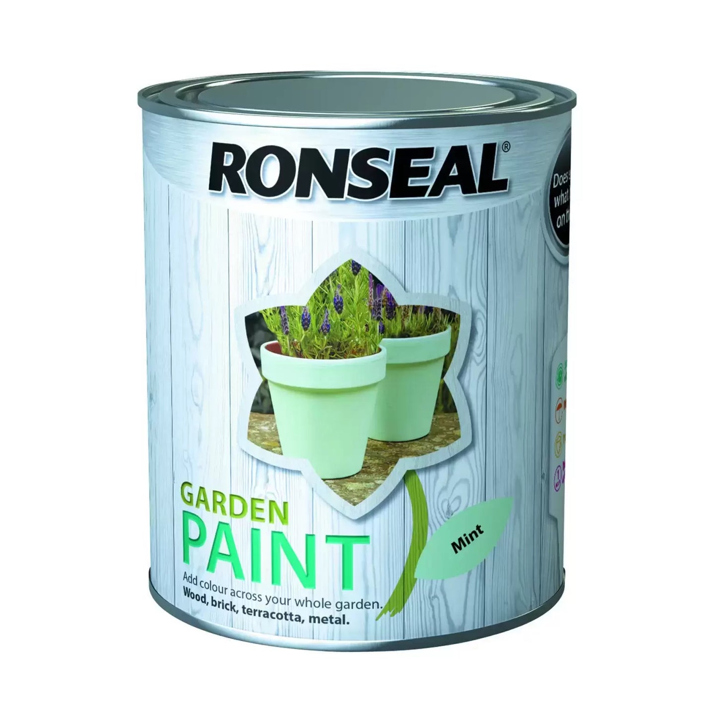 Ronseal| Garden Paint| Mint| 2.5L