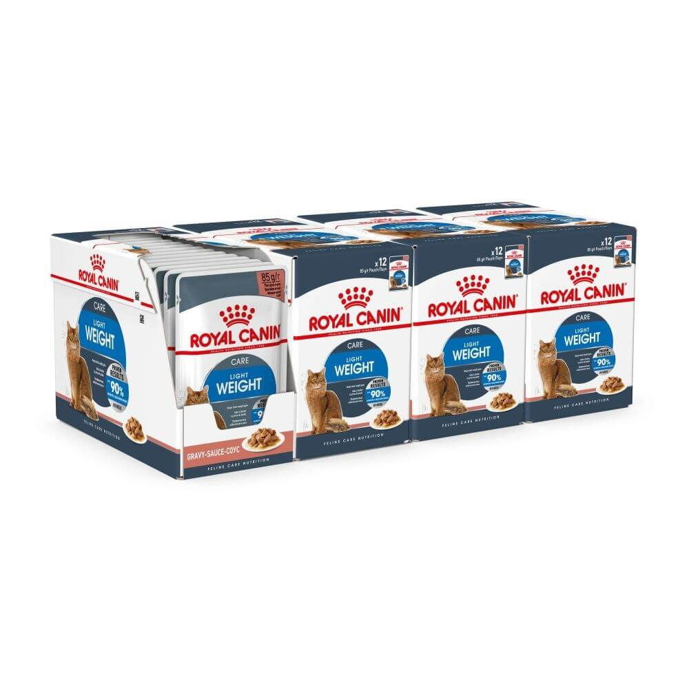 Royal Canin Care Light Weight - Wet Cat Food - 48x85g