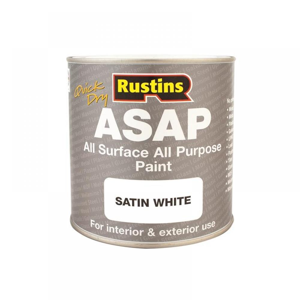 Rustins| ASAP Paint| Satin White| 1L