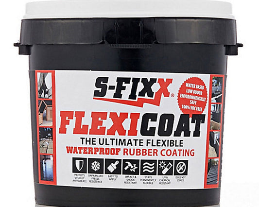 S-Fixx| Flexicoat| Waterproof Coating|Black 2L