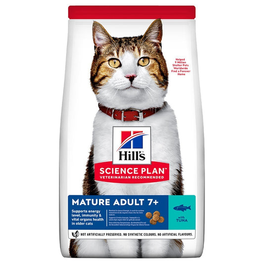 Hill's Science Plan Cat - Mature Adult 7+ - Tuna - 10kg