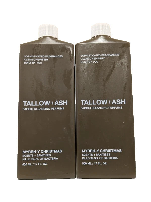 Tallow + Ash| Fabric Perfume| Myrrh-y Christmas| 500ml