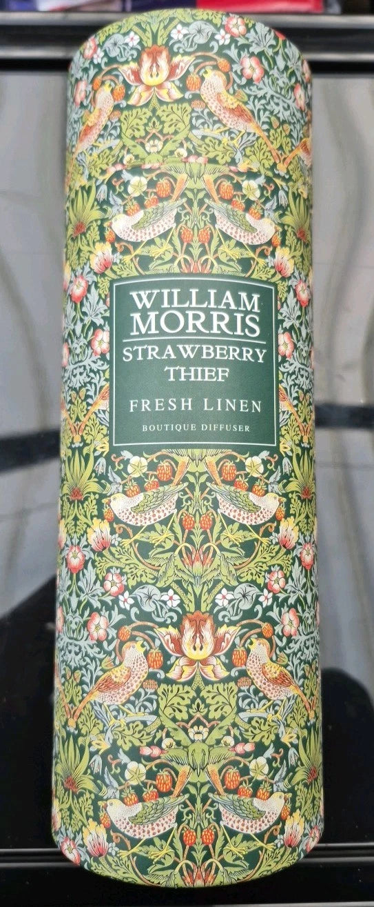 William Morris|Strawberry Thief Diffuser-Fresh Linen-200ml