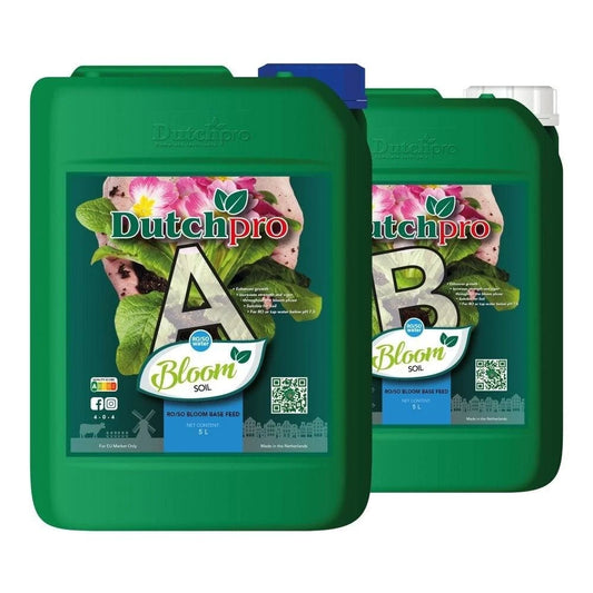 2 x 5L| Dutch Pro| Bloom Soil RO/SO Base| PART A & B