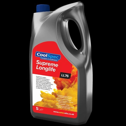 CoolSpec| Supreme OAT LL76-Coolant/Antifreeze- 5L