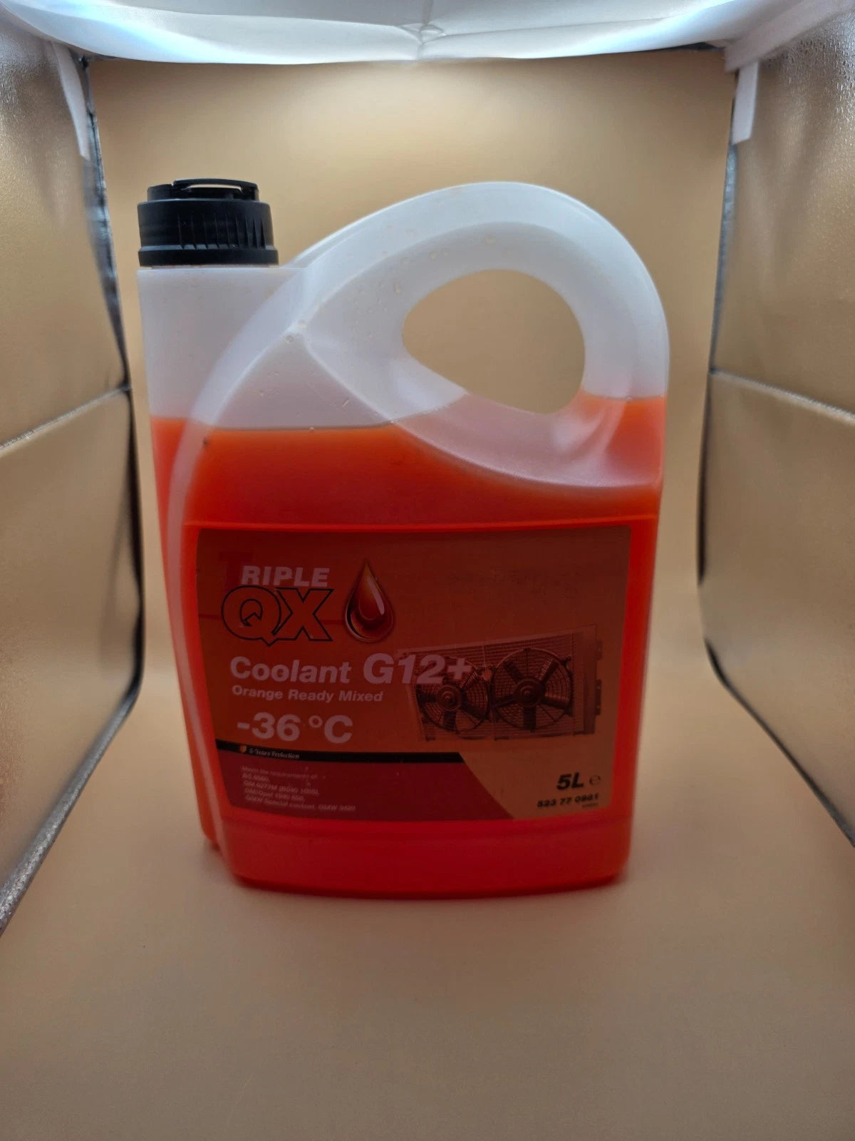 Triple QX| Coolant G12+ Orange Ready Mixed-5L