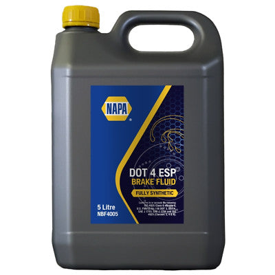 Napa| DOT 4 ESP Brake Fluid Fully Synthetic| 5L