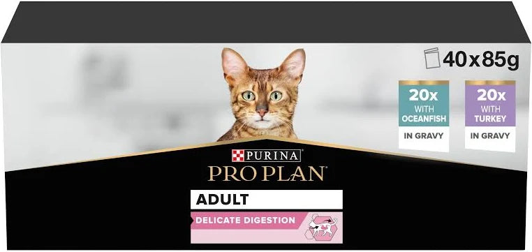 Purina Pro Plan Adult Delicate Digestion | Gravy | 40x85g