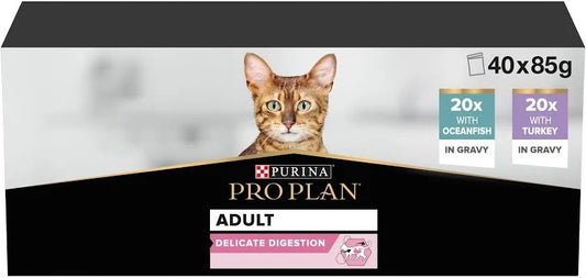 Purina Pro Plan Adult Delicate Digestion | Gravy | 40x85g