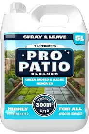 2 x 5L| Dirtbusters| Pro Patio Cleaner