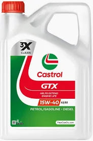 Castrol| GTX 15W-40 A3/B3-4L