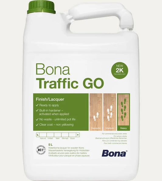 Bona| Traffic Go| Finish/Lacquer| Silk Matt| 5L