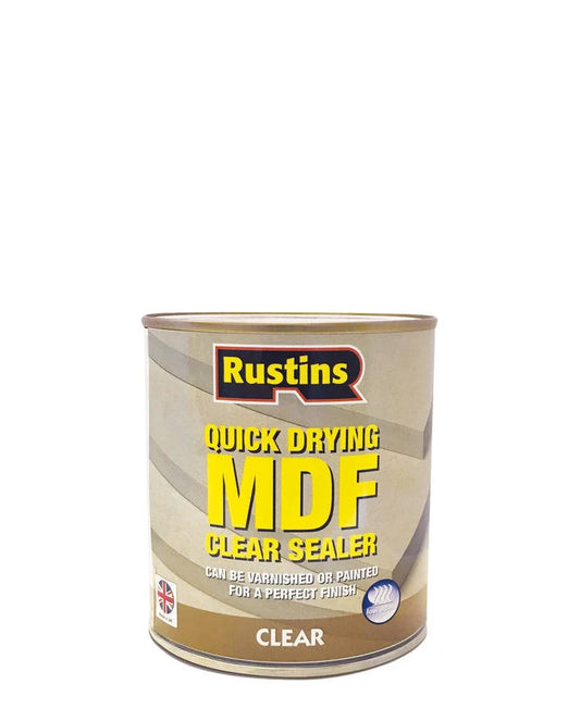 2 x 1L| Rustins| Quick Drying MDF Sealer- Clear