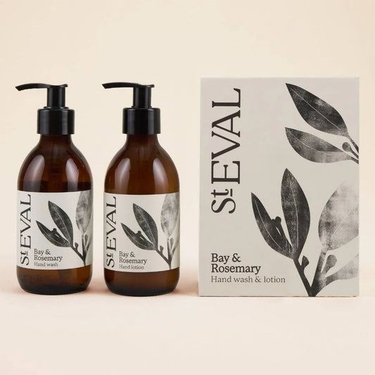 2 x 240ml|St Eval| Hand Wash Set| Bay & Rosemary