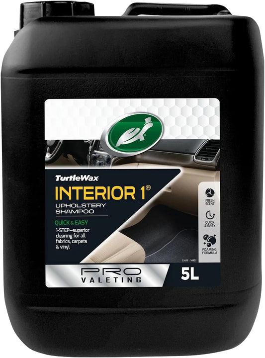 Turtlewax| Interior Upholstery Shampoo-5L