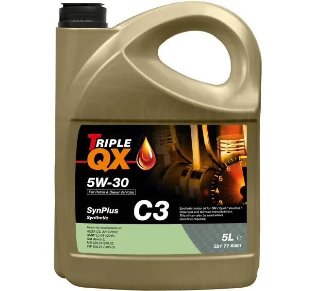 Triple QX| 5W-30 C3-SynPlus Synthetic Oil-5L