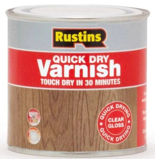 Rustins| Quick Dry Varnish- Clear Gloss- 2.5L