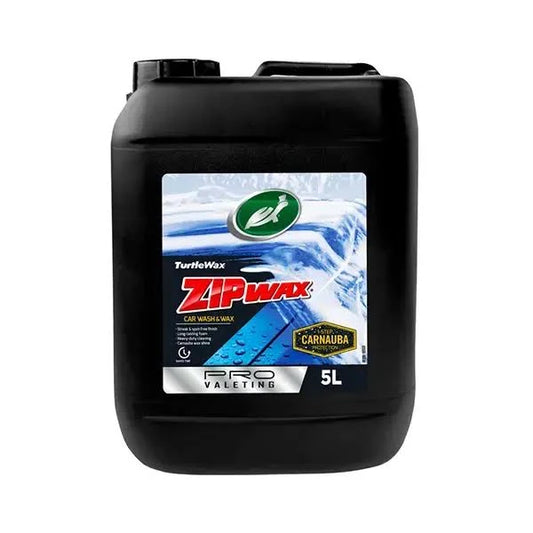 Turtle Wax| Zip Wax- Car Wash & Wax- 5L