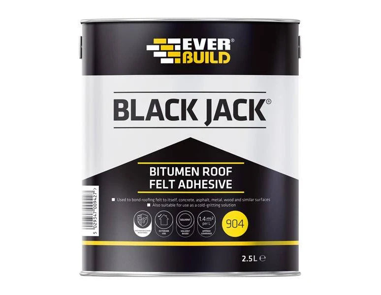 Sika| Black Jack Bitumen Roof Adhesive-2.5L