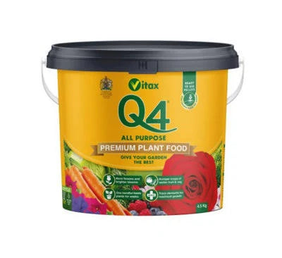 Vitax| Q4 All Purpose Plant Food| 4.5kg