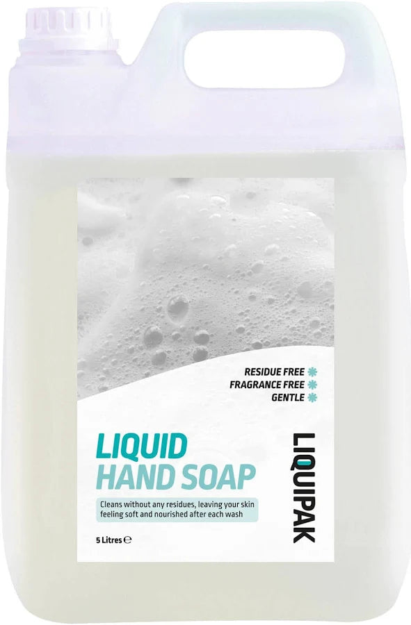 Liquipak| Hand Soap- Fragrance Free-5L