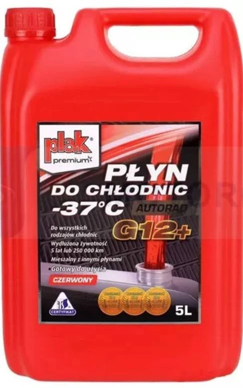 Plak Premium| Plyn Do Chlodnic G12+-5L