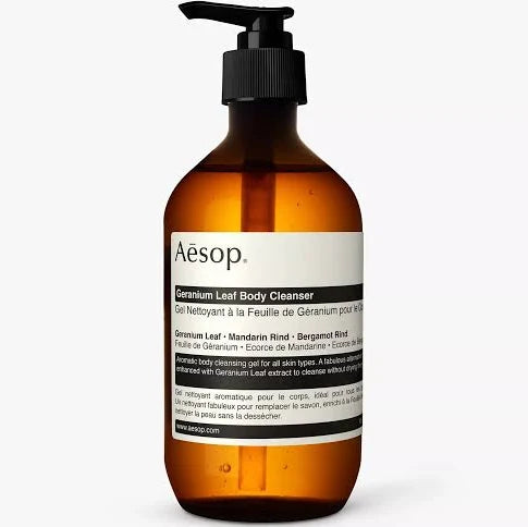 Aesop|Geranium Leaf Body Cleanser-500ml With Pump