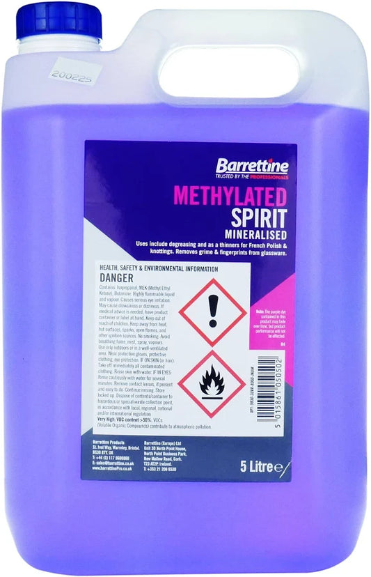 Barrettine| Methylated Spirit-5L