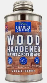 2 x 500ml|Siramico Coatings| Wood Hardener- Clear