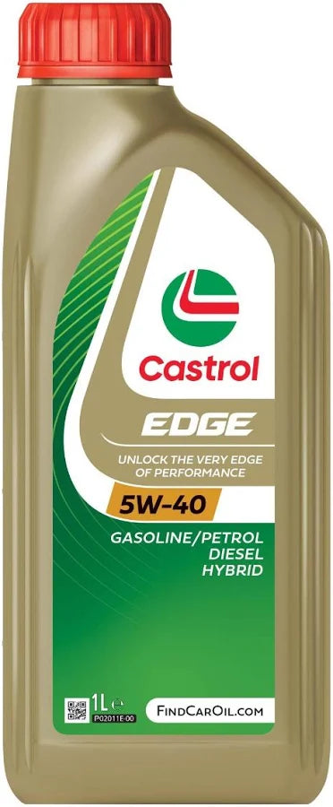 2 x 1L| Castrol| Edge- 5W-40-Gasoline/Petrol/Diesel Hybrid