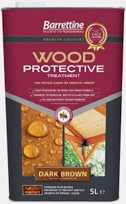 Barrettine| Wood Protective Treatment-Dark Brown- 5L