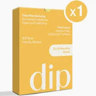 Dip| Eco Dishwasher Sheets- Fresh Lemon-60 Washes