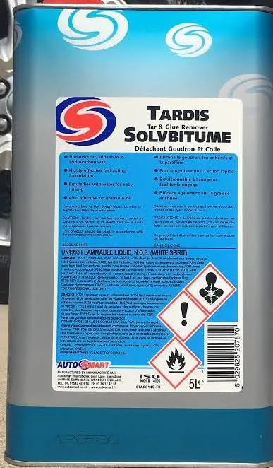 Autosmart| Tardis Tar & Glue Remover- 5L