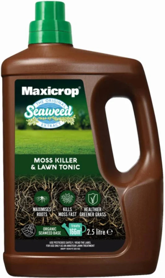 Maxicrop| Moss/Lawn Tonic- Organic Seaweed-2.5L