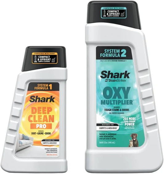 Shark| Carpet Cleaner Bundle-Deep Clean/Oxy Multiplier