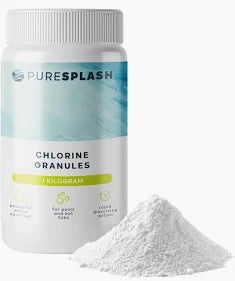 2 x 1kg| Puresplash| Chlorine Granules