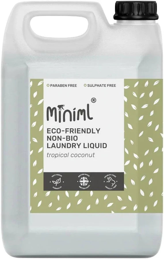 Miniml| Non Bio Laundry Liquid- Tropical Coconut-5L