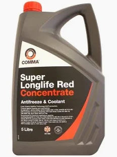 Comma| Super longlife Red Ready to Use-5L