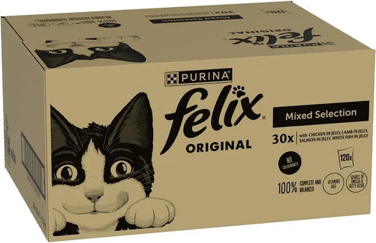 Felix Original Mixed Selection in Jelly 120x85g