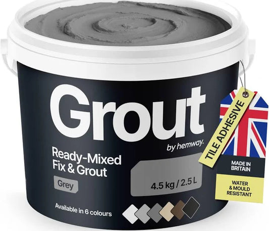 Hemway| Ready Mixed Grout-Dark Grey-4.5kg