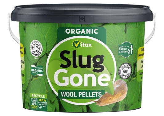 Vitax | Slug Gone | Wood Pellets | 10L